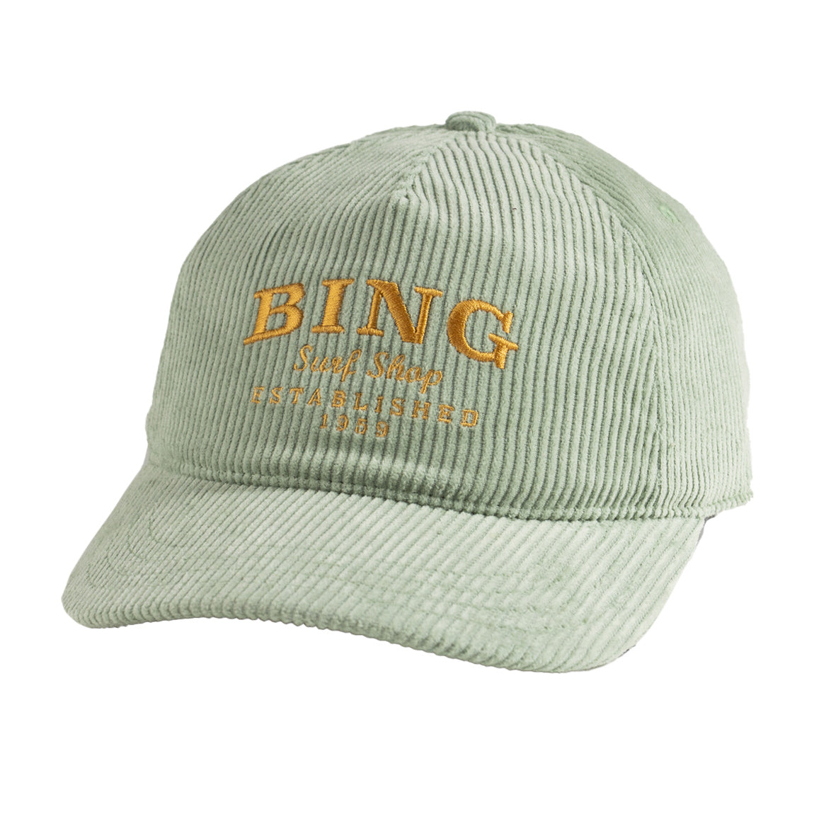BING LOCALS CORD HAT - Agave - Bing Surfboards