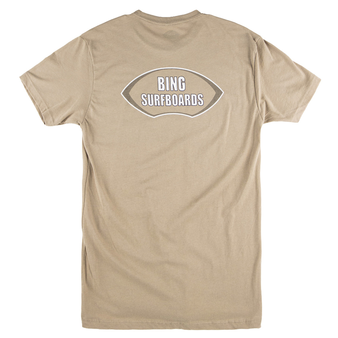 Noserider 2.0 Premium S/S T-Shirt - Tan - Bing Surfboards