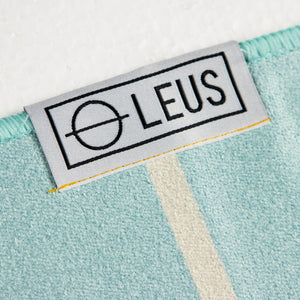 HERMOSA Beach Towel Seafoam Stripe - Bing Surfboards
