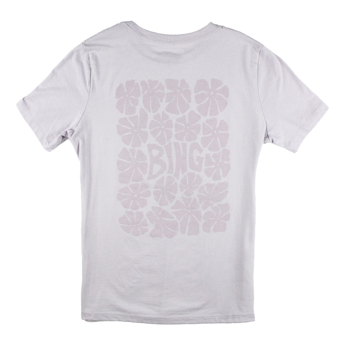 FLOWER POWER Premium Womens S/S T-Shirt - Lavender Dust - Bing Surfboards