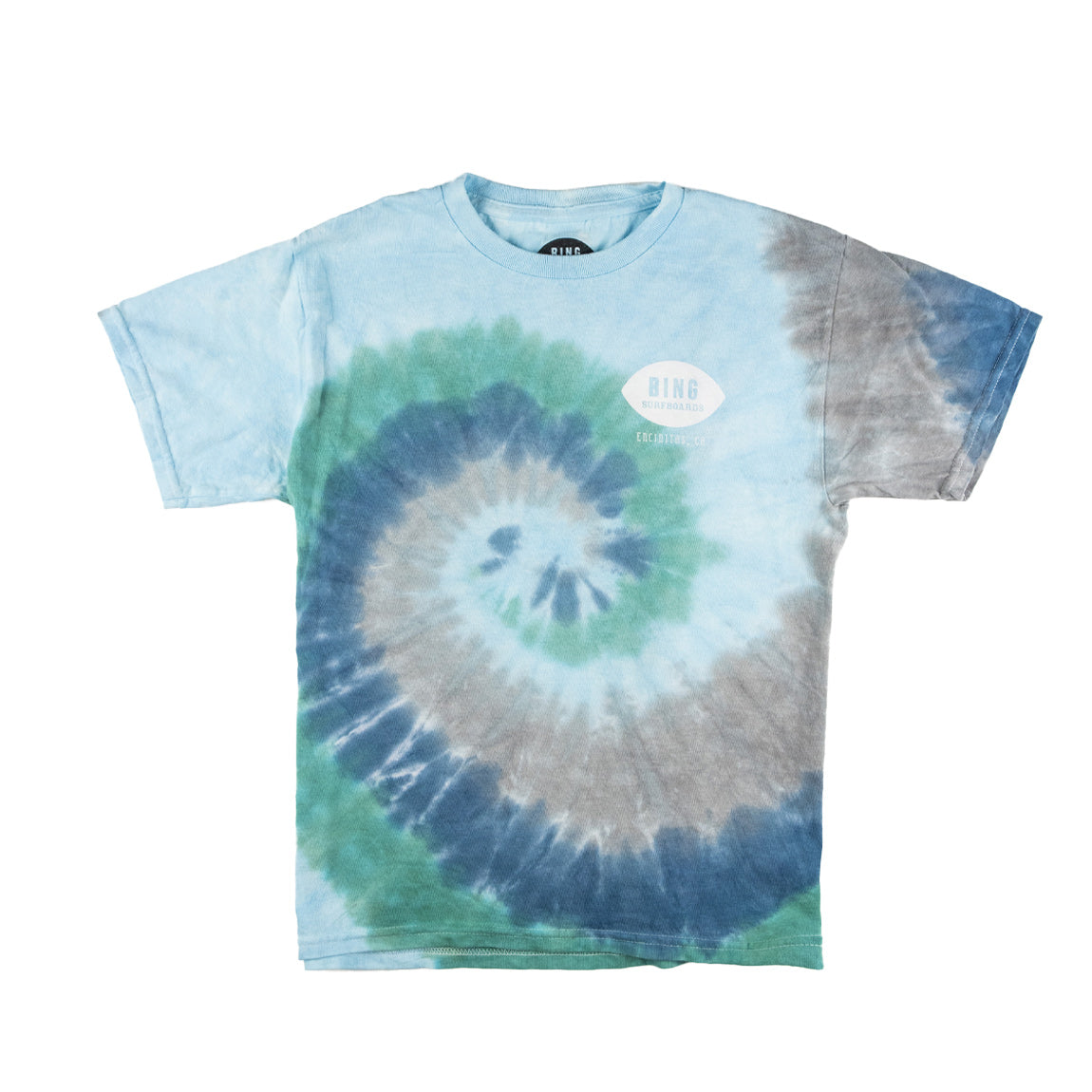 CLASSIC ENCINITAS II Premium Kids Tie-Dye S/S T-Shirt - Earth