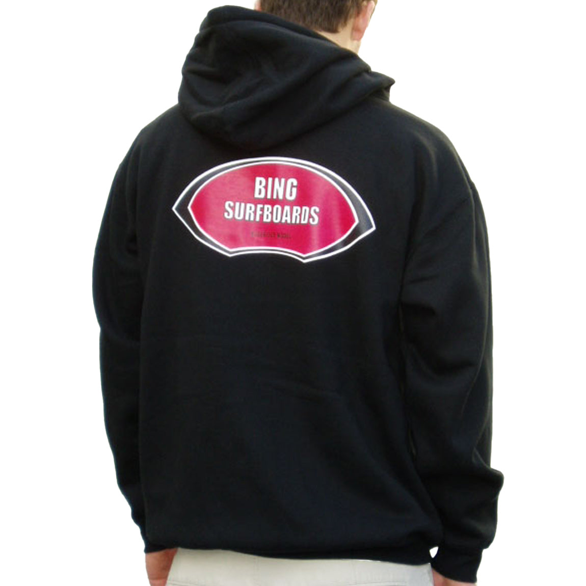 NOSERIDER Premium Hooded Zip Sweatshirt - Black