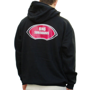 NOSERIDER Premium Hooded Zip Sweatshirt - Black