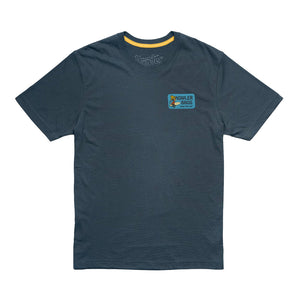 HOWLER BROS. EL MONITO BADGE TEE - KEY LARGO