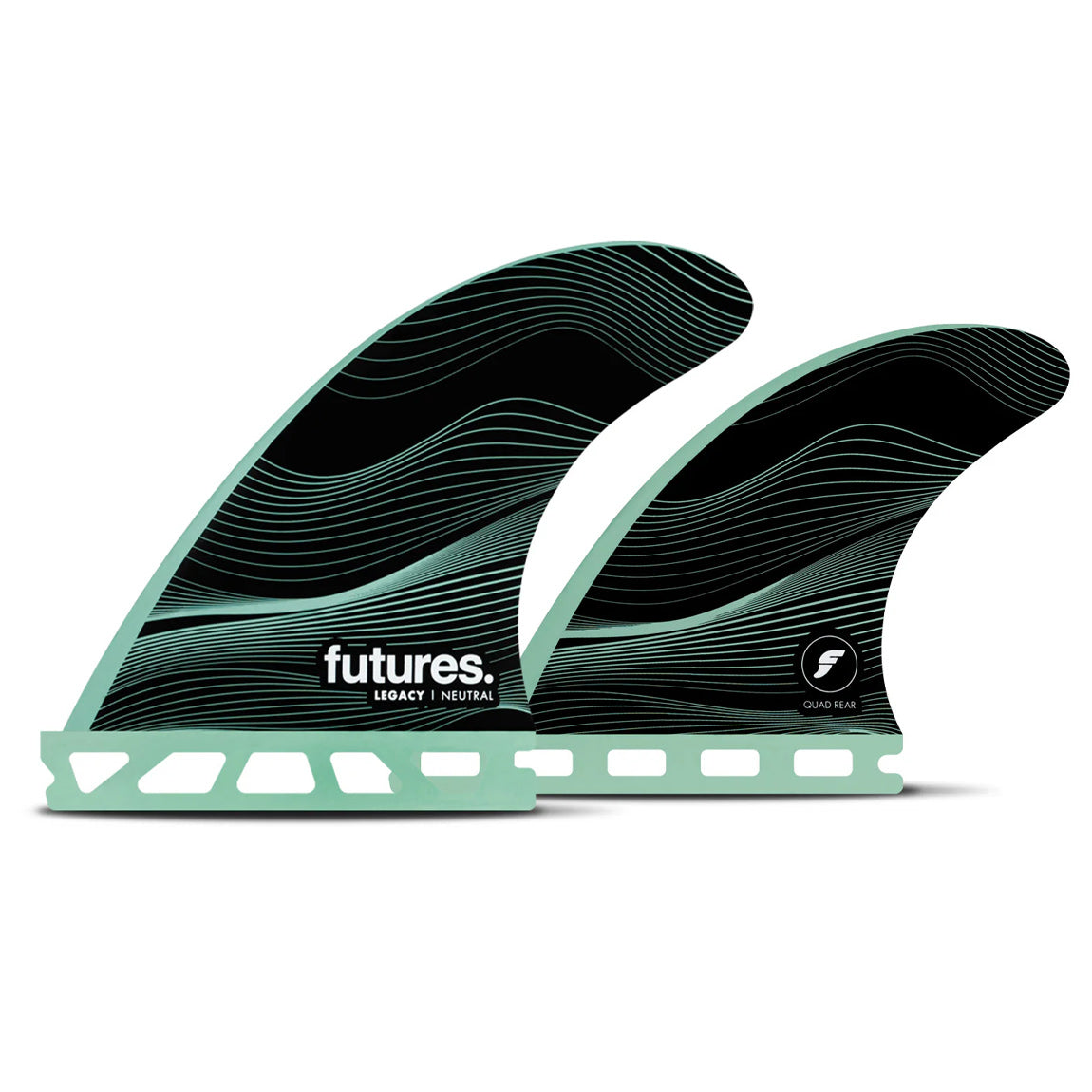 FUTURES - F4 HC QUAD - GREEN - Bing Surfboards