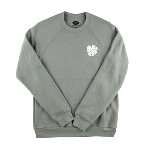 FLOWER POWER Premium Crew Sweatshirt - Blue Storm - Bing Surfboards