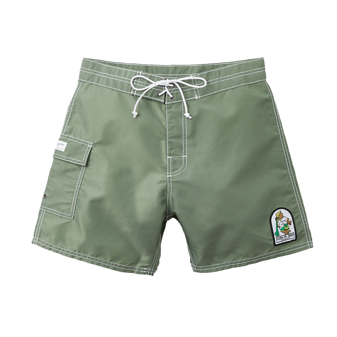 KATIN WATERMAN TRUNK - OLIVE - Bing Surfboards