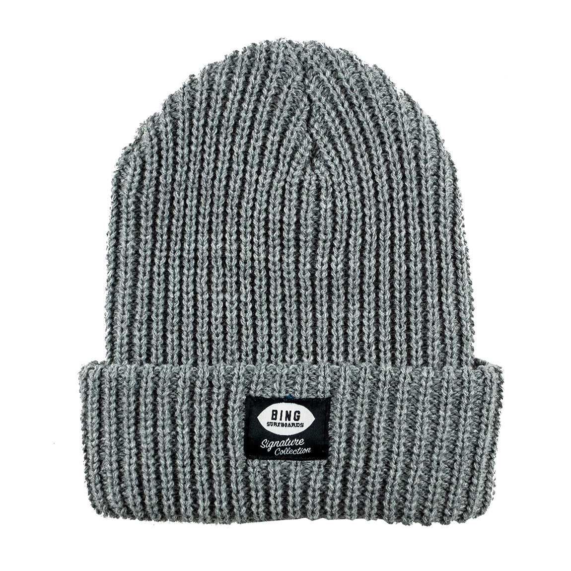 BING DAYBREAK BEANIE - GREY - Bing Surfboards