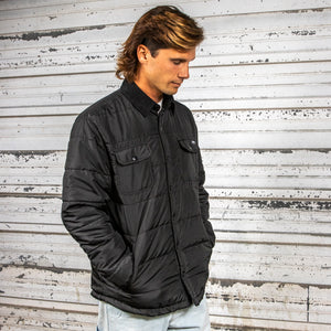 BING ROCKPILES JACKET - BLACK - Bing Surfboards